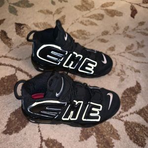 Supreme x Nike Air Uptempo Black